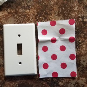 These quick and easy DIY light switch covers are inexpensive and will make your room look custom. Create any style you like for any room in your home. Decorating made easy!