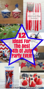 The best 4th of July party ideas so you can throw the most awesome Independence Day party EVER! Fun ideas for decorations, games, photo booths, dessert table decor, food, drinks, diy and products. These are great for kids and adults to entertain your whole family!
