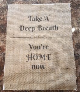 Create beautiful unique pieces of home decor using free printable wall art and burlap. It's super easy to create bedroom decor, living room decor, kids room decor or even decorate your bathroom. Click through to get access to my library of free printable wall art!