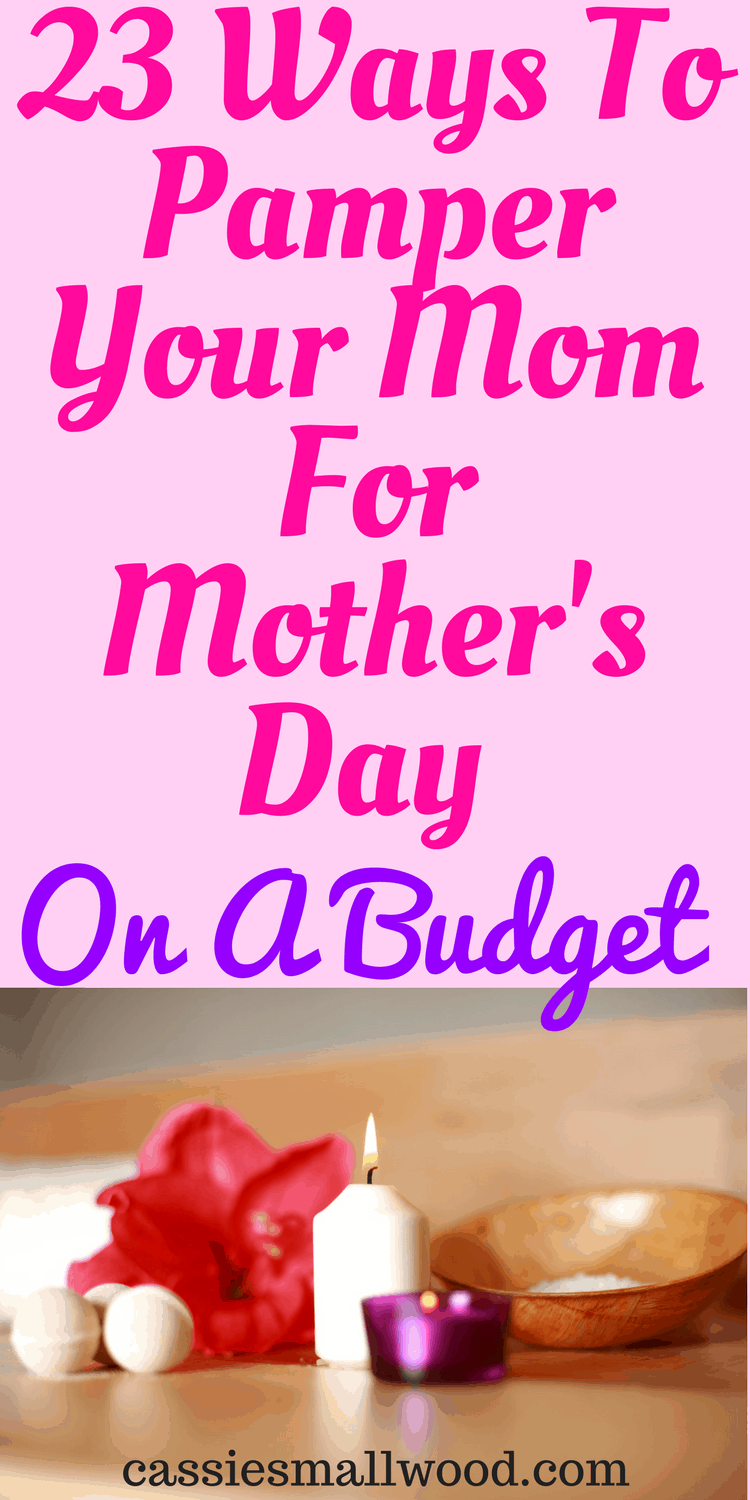 Do you want to pamper your mom and give her a thoughtful gift for Mother's Day but you're on a strict budget? You have to see these frugal Mother's Day activity and gift ideas to have a fun Mother's Day to spoil your mom and grandma with an awesome day that will be cheap for you!