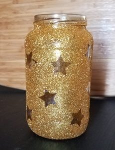 Twinkle Twinkle Little Star Baby Shower Or Gender Reveal Party Glitter Mason Jars