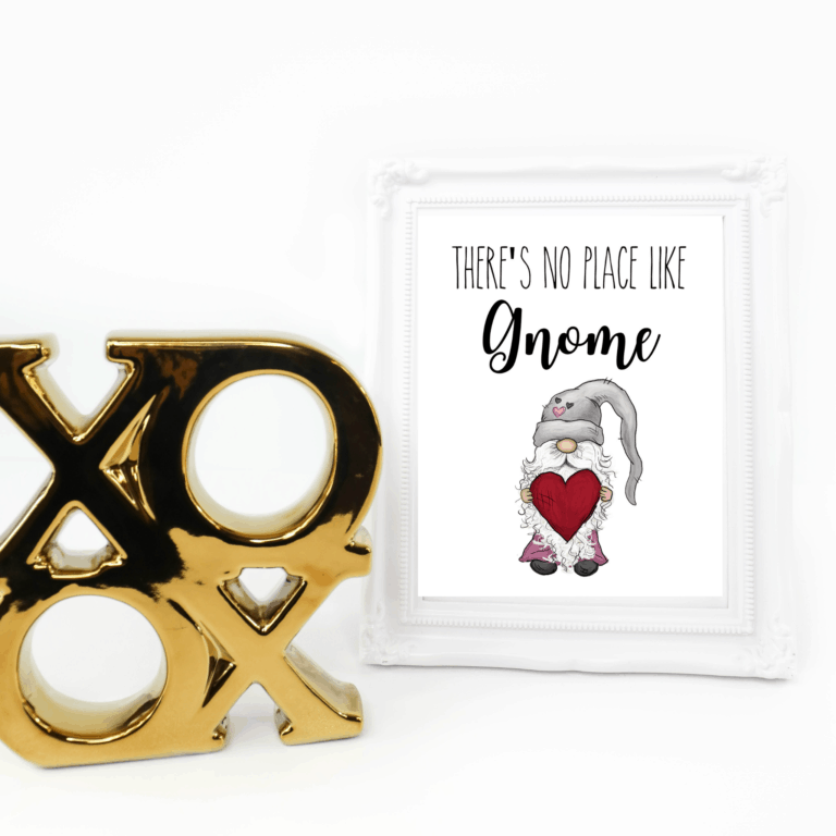 Printable Gnome Wall Art