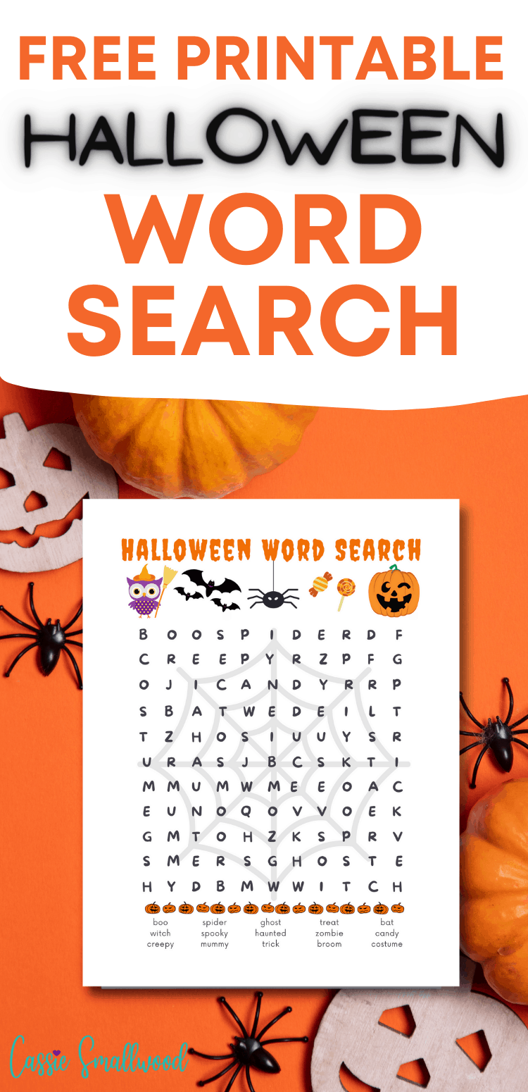 Free Printable Halloween Word Search With Answers