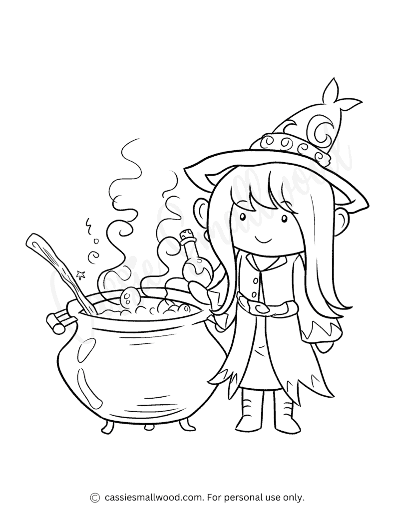 the-best-witch-coloring-pages-cassie-smallwood for Free Printable Pictures Of Witches THE BEST Witch Coloring Pages - Cassie Smallwood for Free Printable Pictures Of Witches