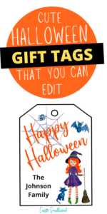 Cute Halloween Gift Tags That You Can Edit Free Printable