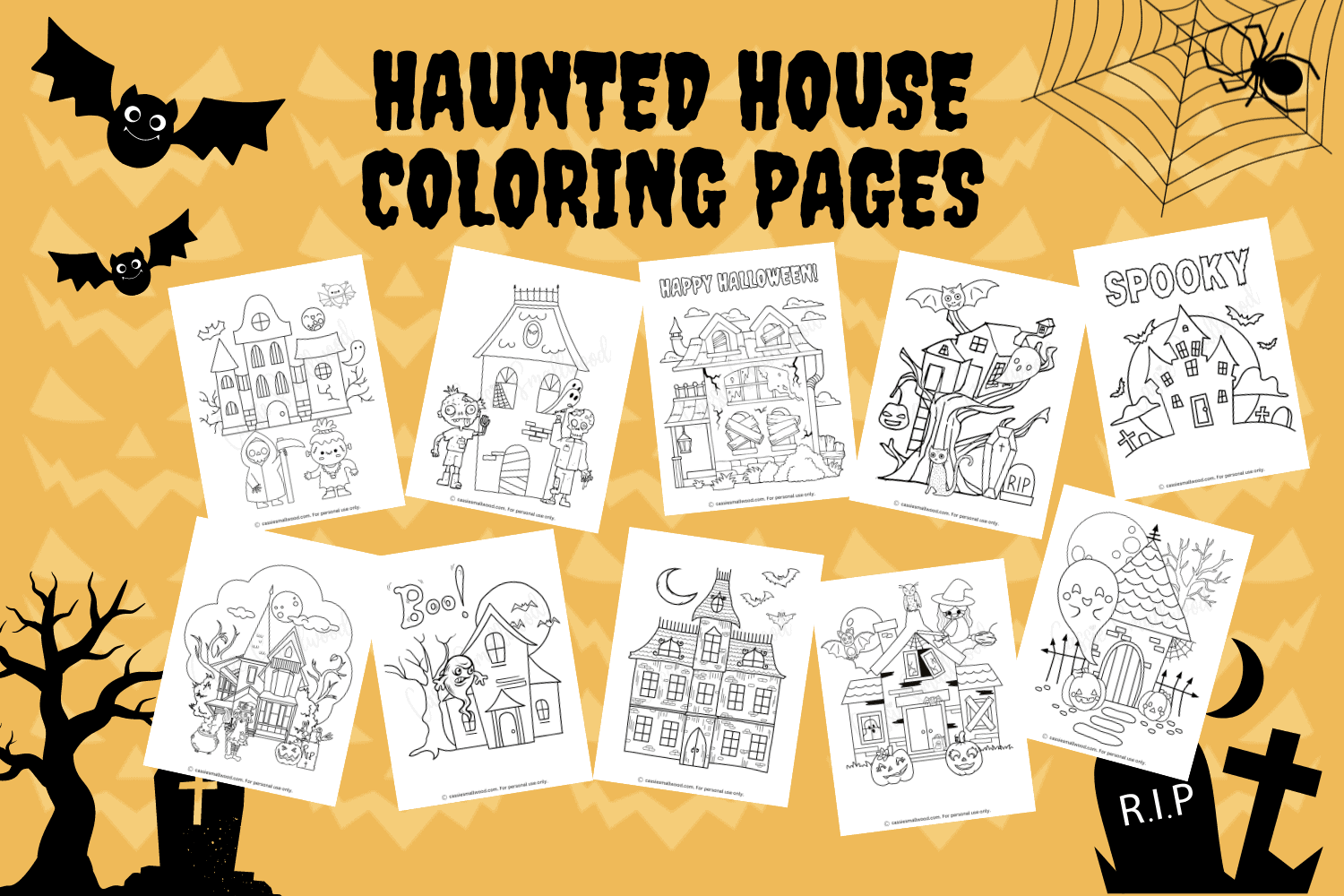 free printable coloring pages of houses