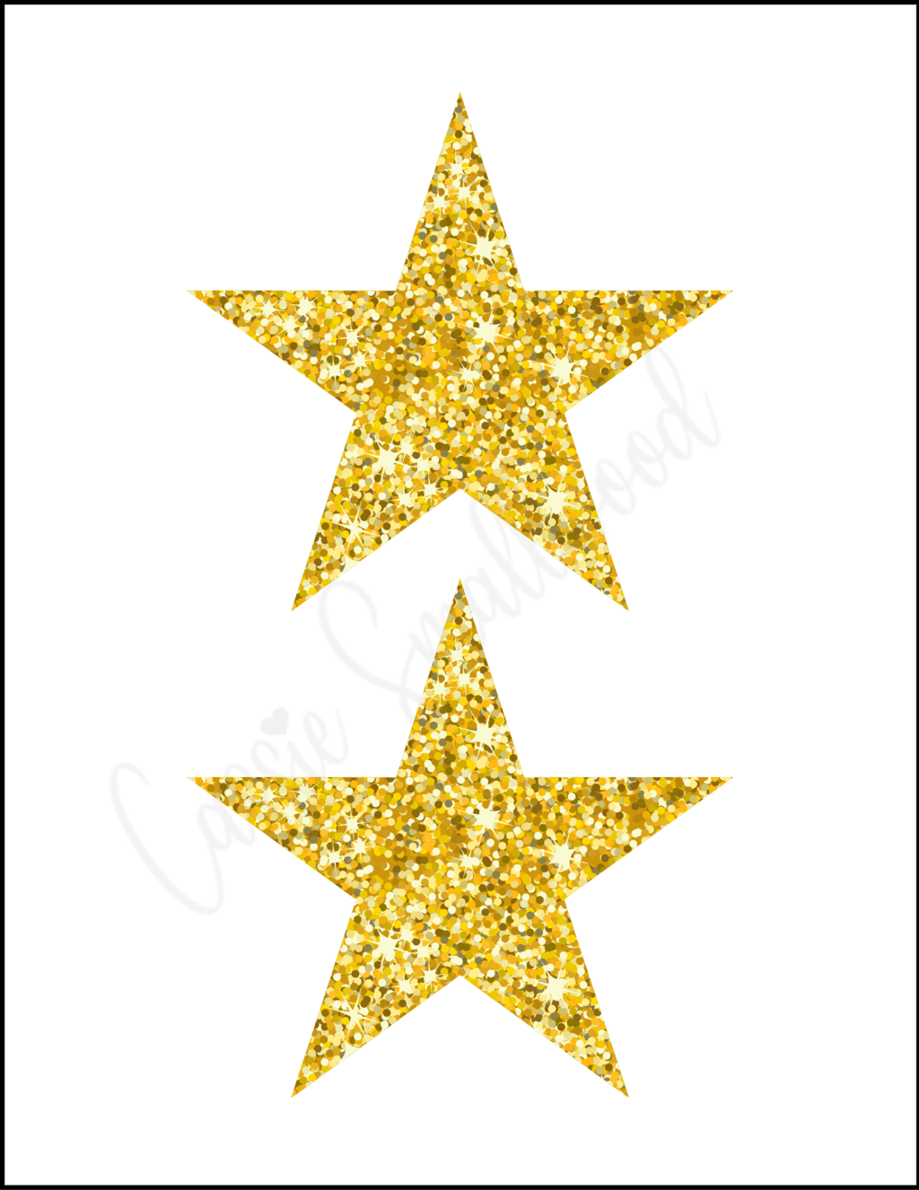 46 Printable Star Templates (Tons Of Different Sizes) Cassie Smallwood