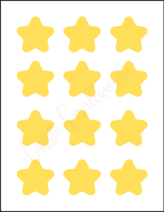 Printable 3 Inch Star Template