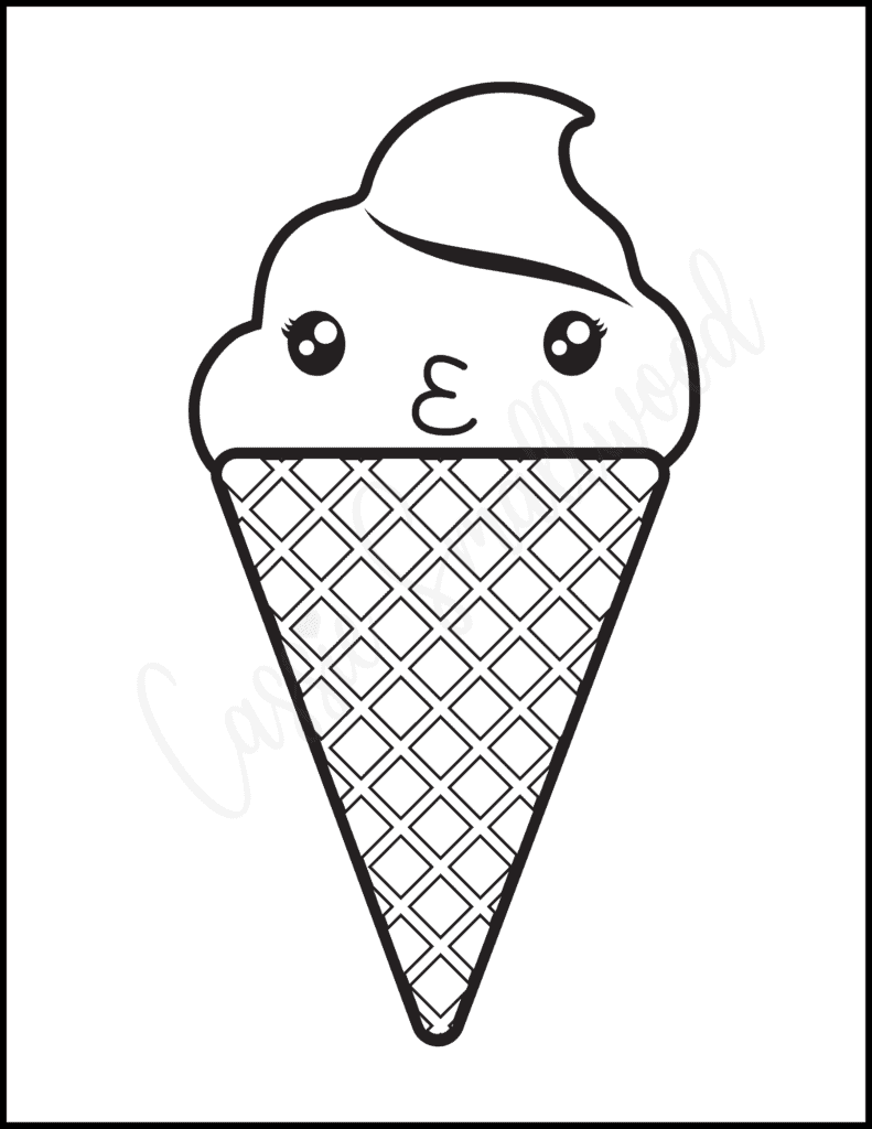 Louis Vuitton Ice Cream Coloring Pages - Free Printable Coloring Pages