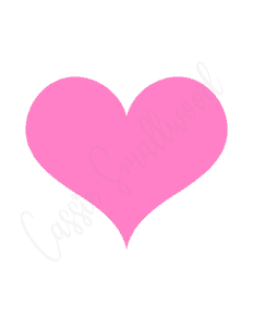 25 Cute Printable Heart Templates (Tons Of Different Sizes and Shapes) - Cassie Smallwood