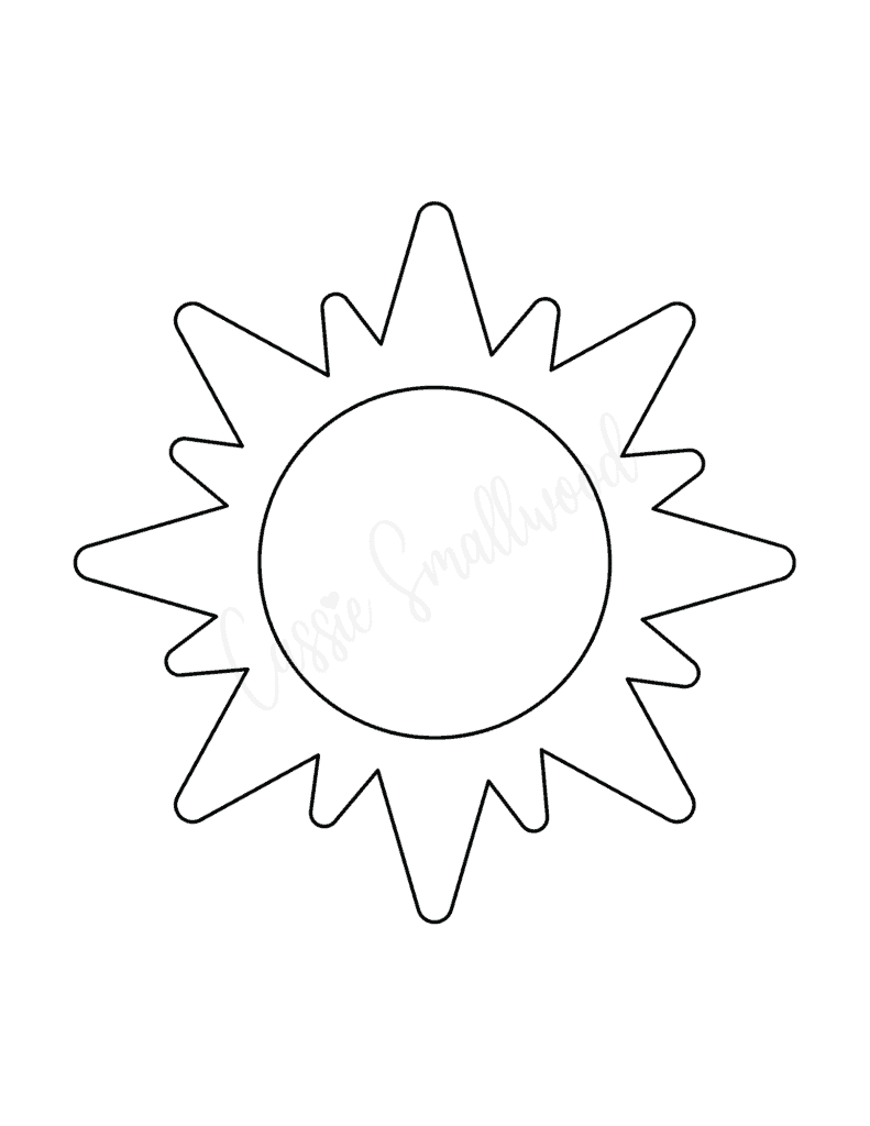 sun free printable templates coloring pages firstpalette com sun