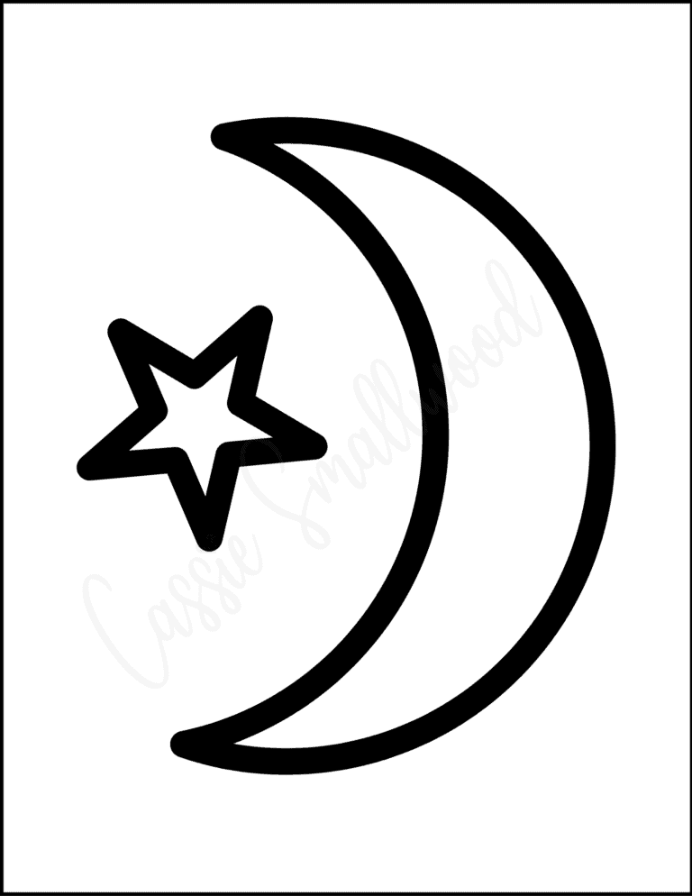 46 Printable Star Templates (Tons Of Different Sizes) ~ Cassie Smallwood
