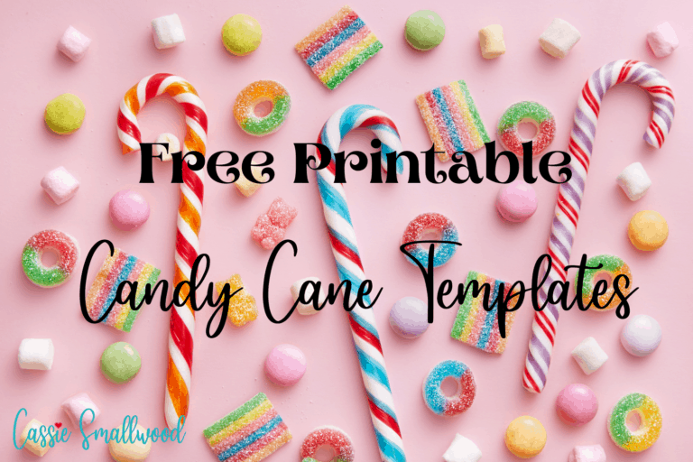 17 Awesome Candy Cane Templates