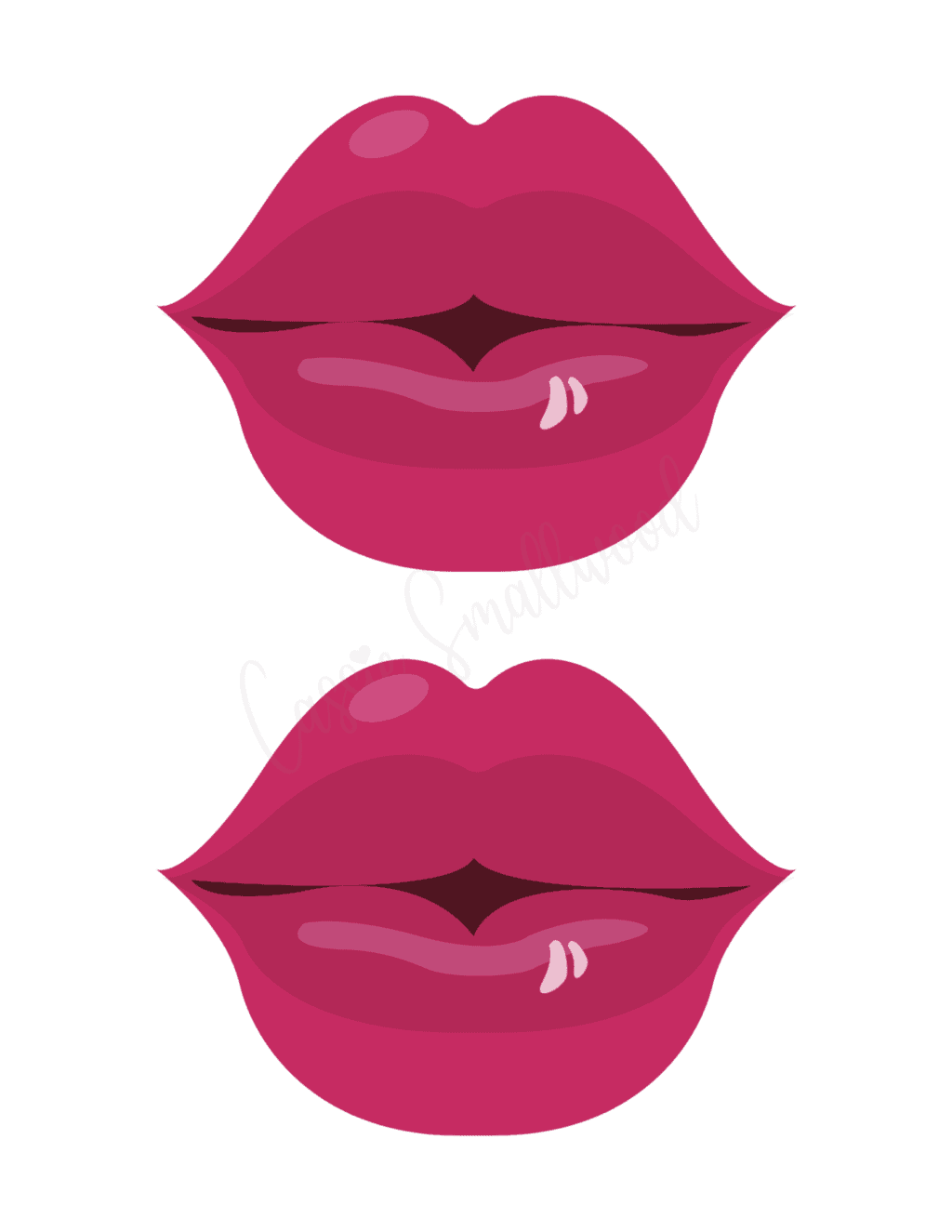 15 Pretty Lips Templates Cassie Smallwood