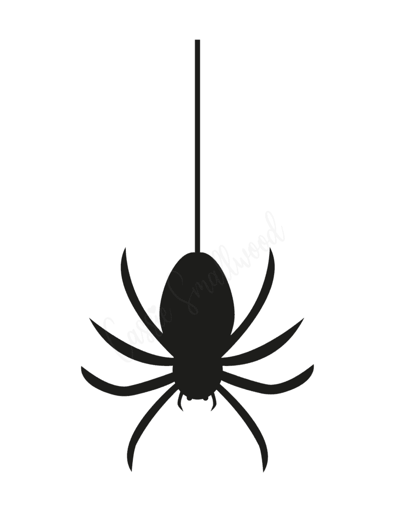 Black Widow Spider Stencils