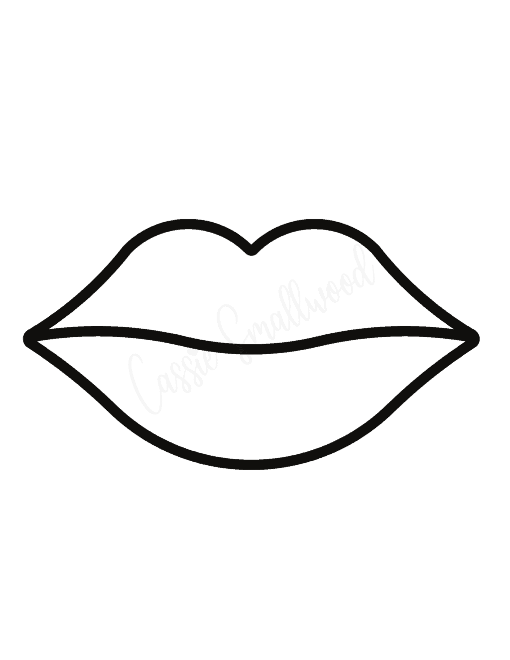 15 Pretty Lips Templates Cassie Smallwood