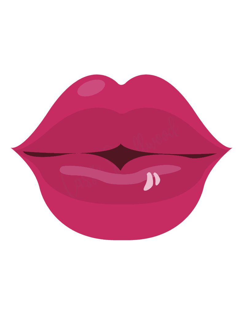 15 Pretty Lips Templates Cassie Smallwood