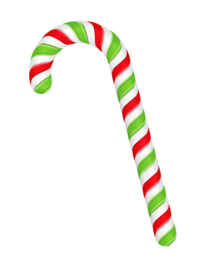 red white and green large candy cane template to print out