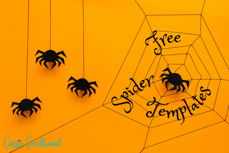 15 Free Printable Spider Templates