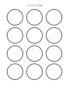 17 Sizes Of Printable Circle Templates - Cassie Smallwood