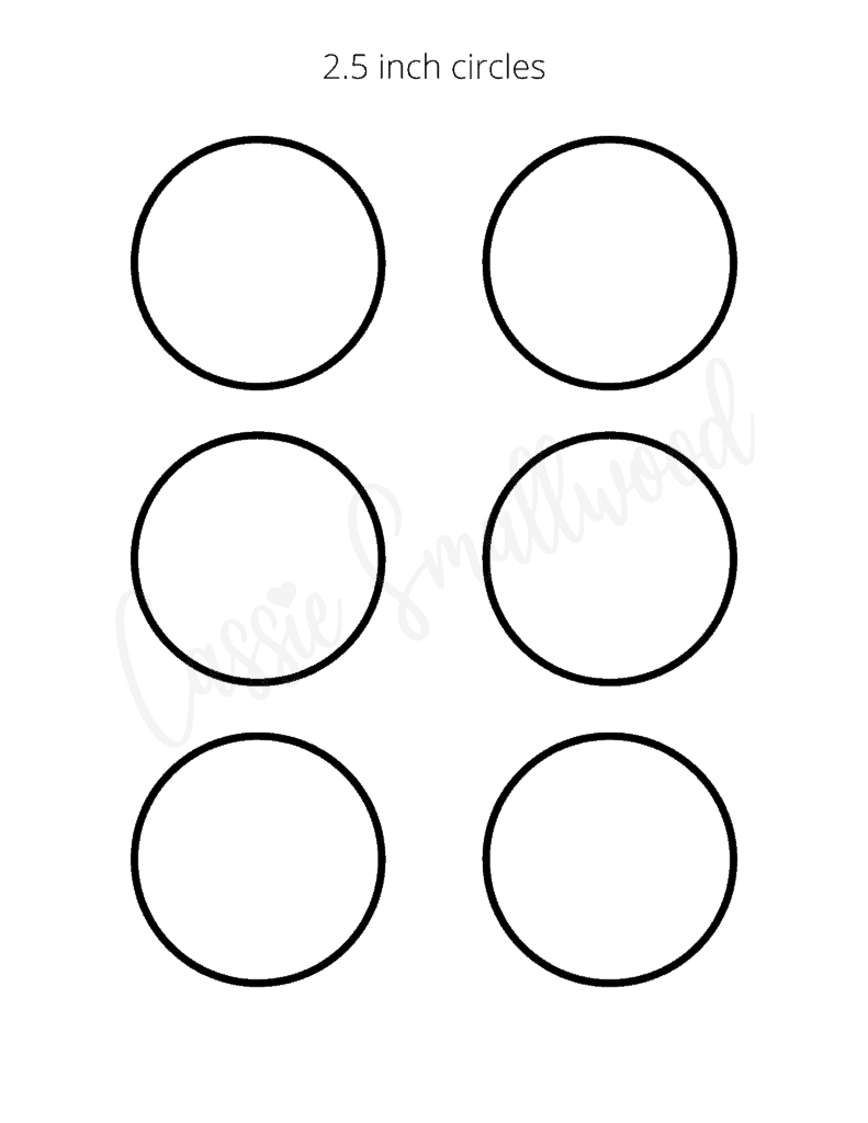 Circle Templates