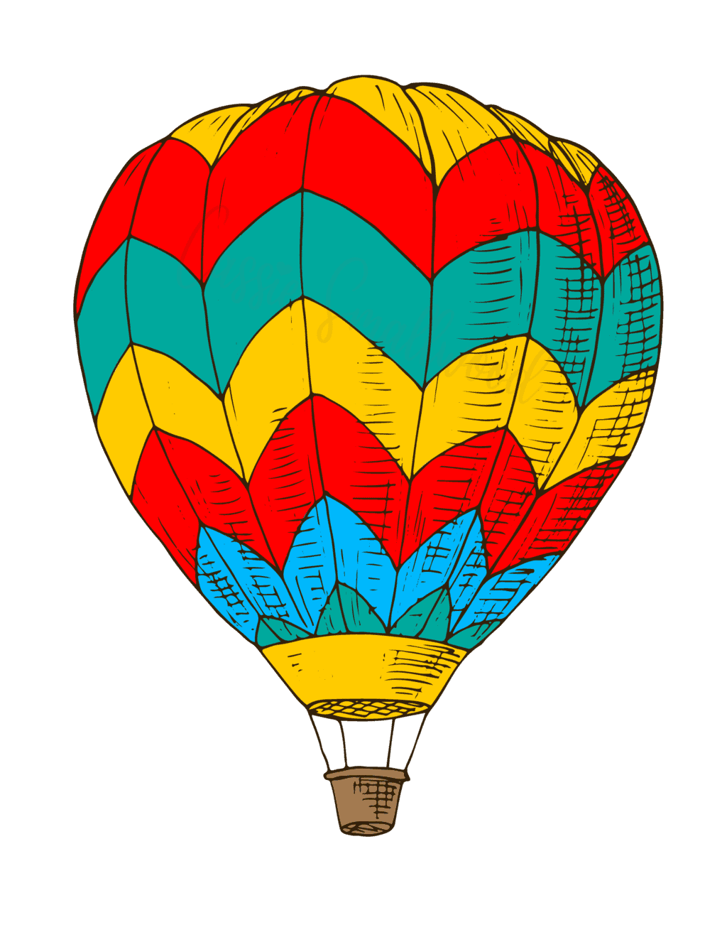 13 Cute Balloon Templates (Free Printable) - Cassie Smallwood