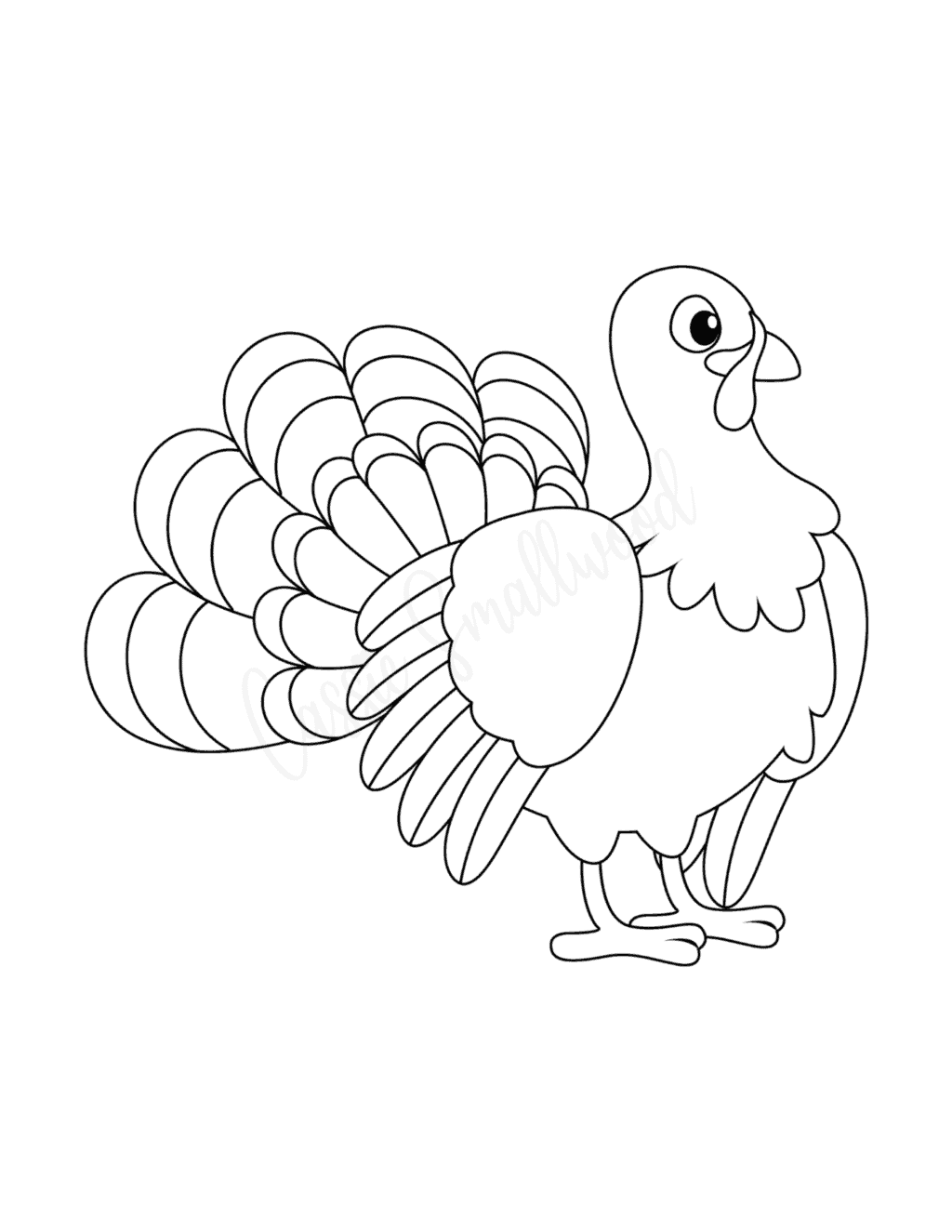 31 Cutest Turkey Templates Cassie Smallwood