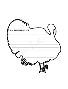 31 Cutest Turkey Templates - Cassie Smallwood