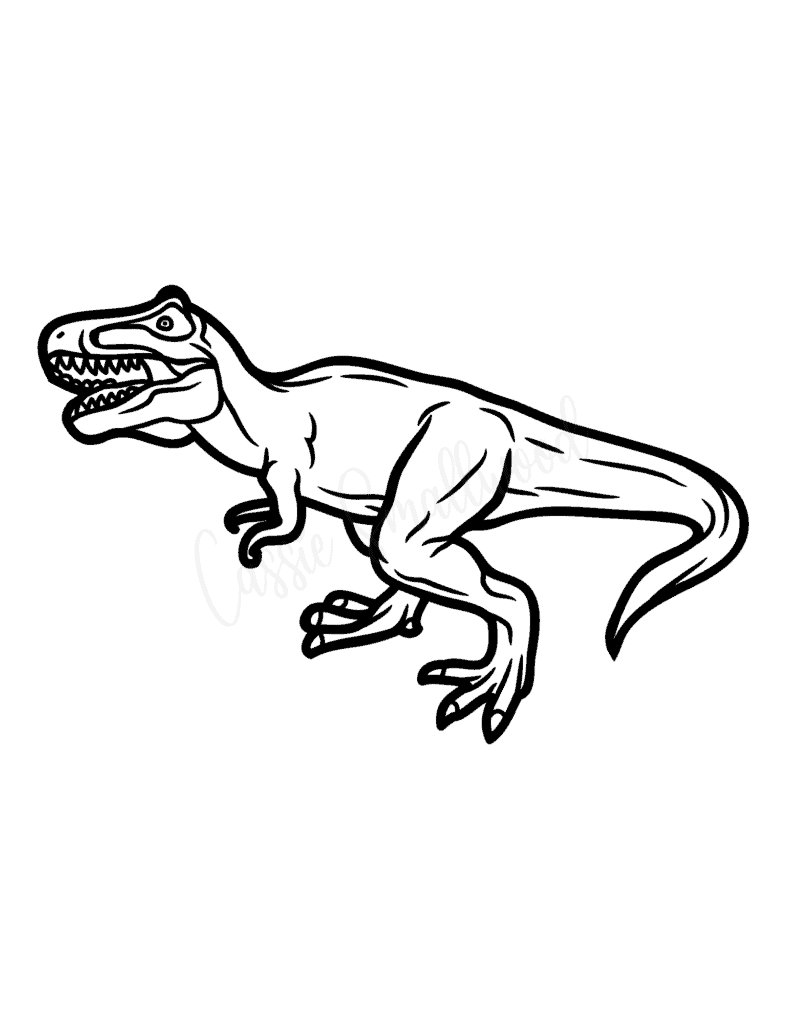 jurassic park coloring pages to print free