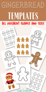free printable gingerbread man templates