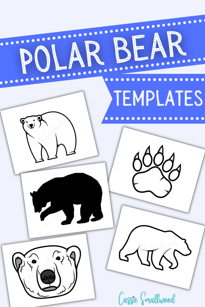 polar bear templates