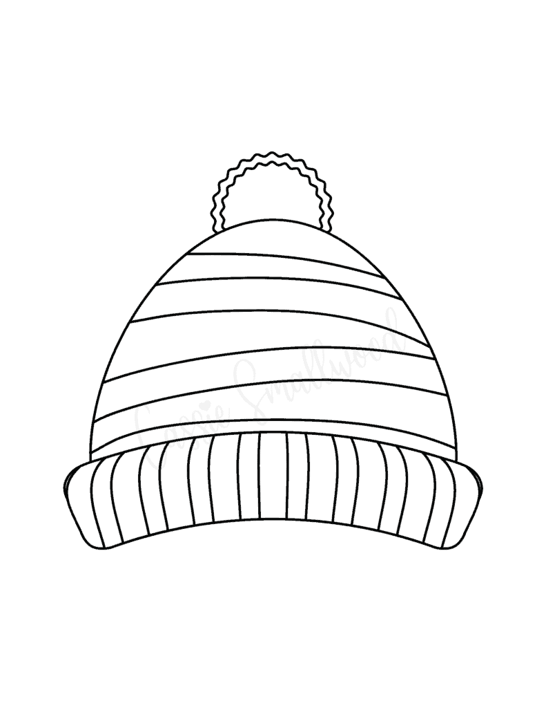 17-cute-winter-hat-templates-and-coloring-pages-cassie-smallwood