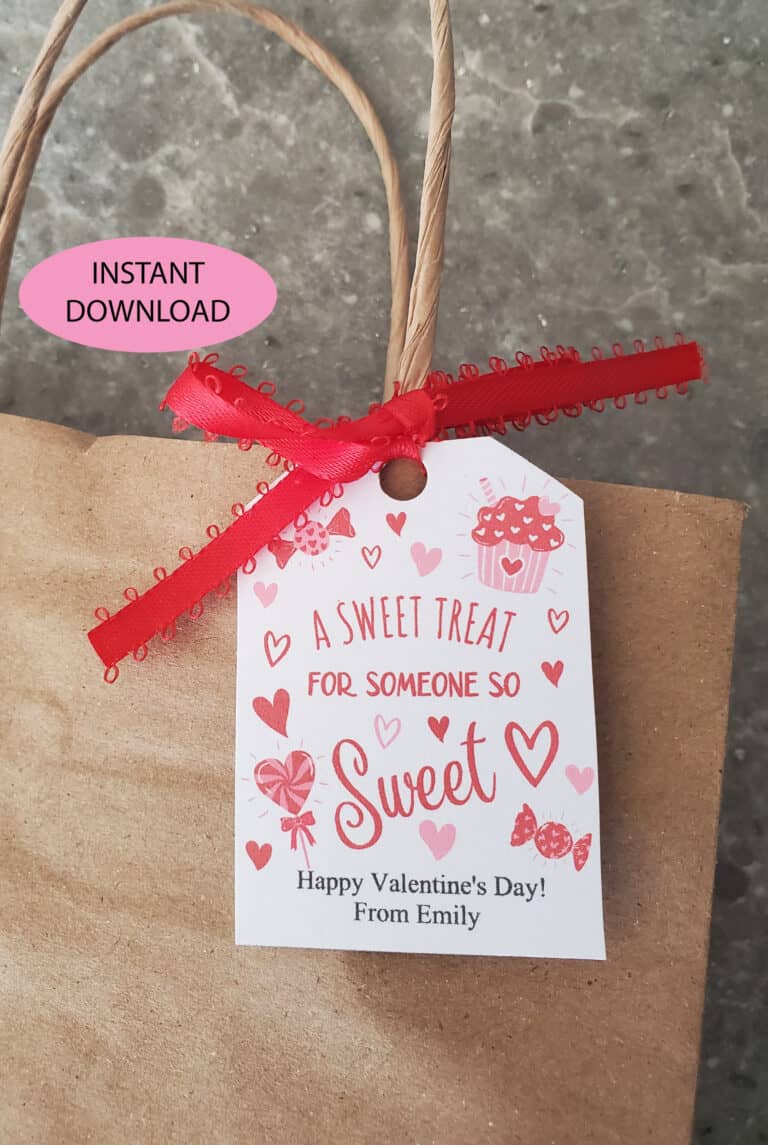 7 Insanely Cute Printable Happy Valentine’s Day Tags