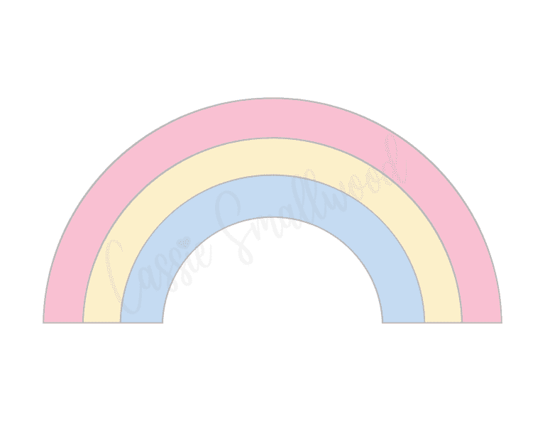 18 Cute Rainbow Templates (Free Printable) Cassie Smallwood