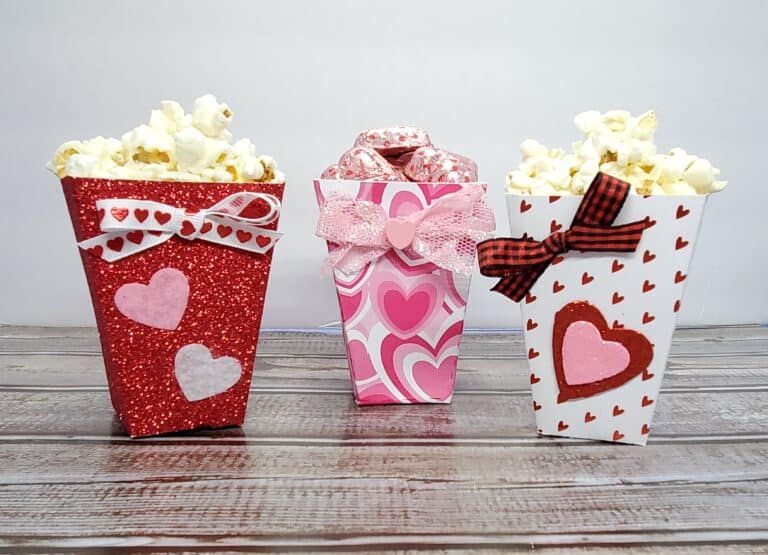 Free Printable Popcorn Box Template