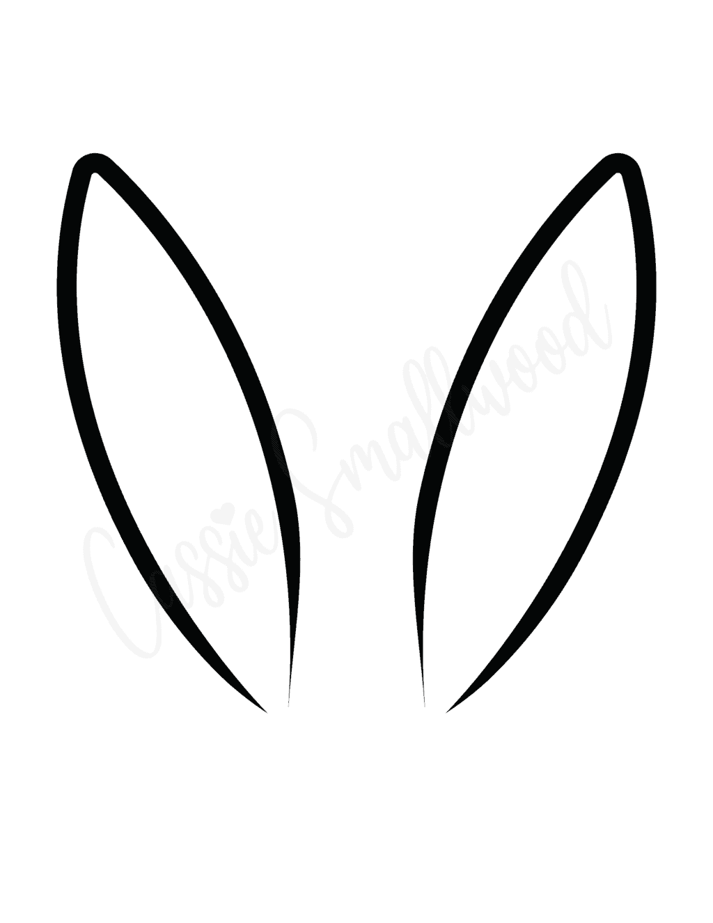 20 Cute Bunny Templates Cassie Smallwood