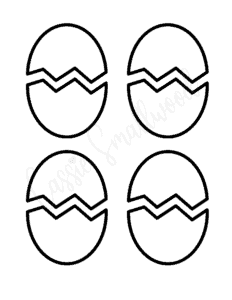 19 Egg Templates (Free Printable) - Cassie Smallwood