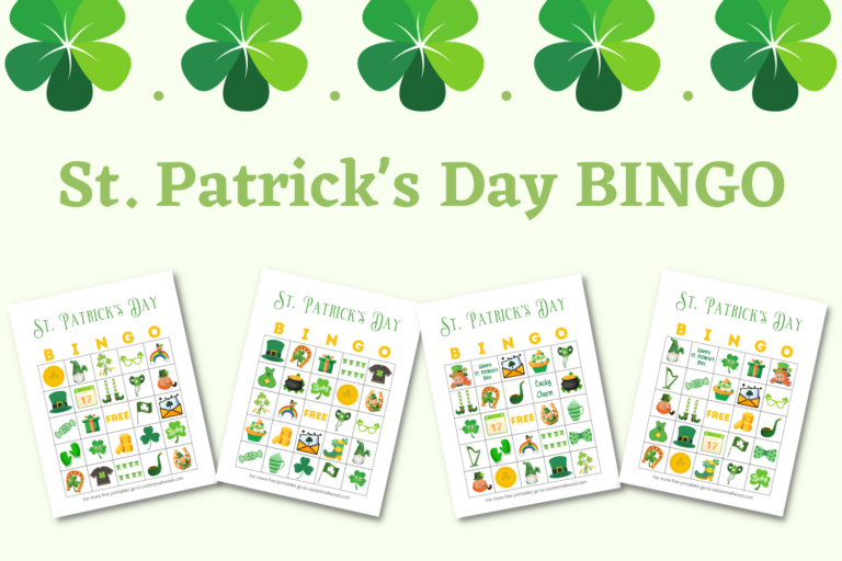 St. Patrick’s Day Bingo [FREE PRINTABLE]