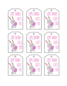 Free Printable Easter Tags {20 Unique Designs} - Cassie Smallwood