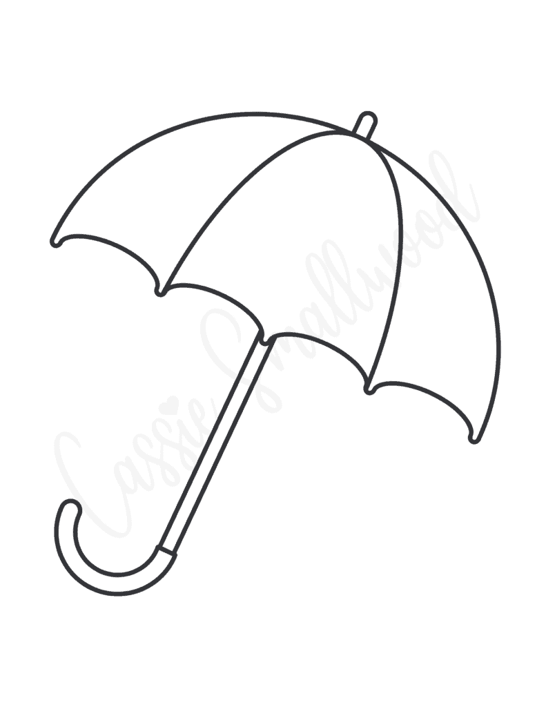 Free Umbrella Template