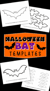 Free Printable Bat Templates (Small, Medium, and Large) - Cassie Smallwood
