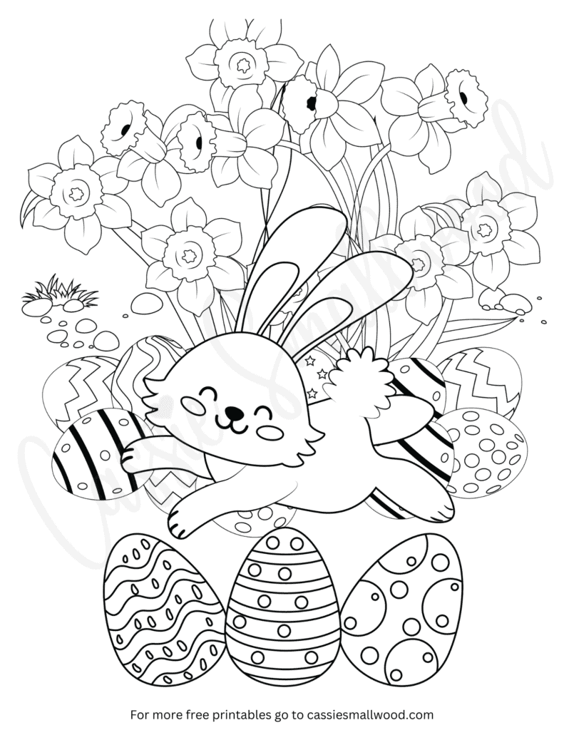 10 Bunny Animal Coloring Pages for Spring and Easter: Bring Joy to Your Little Ones