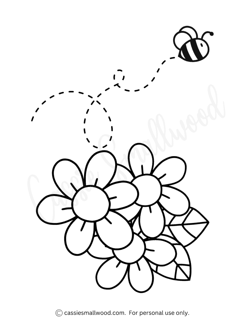 black and white bumble bee picture to print free printable pdf