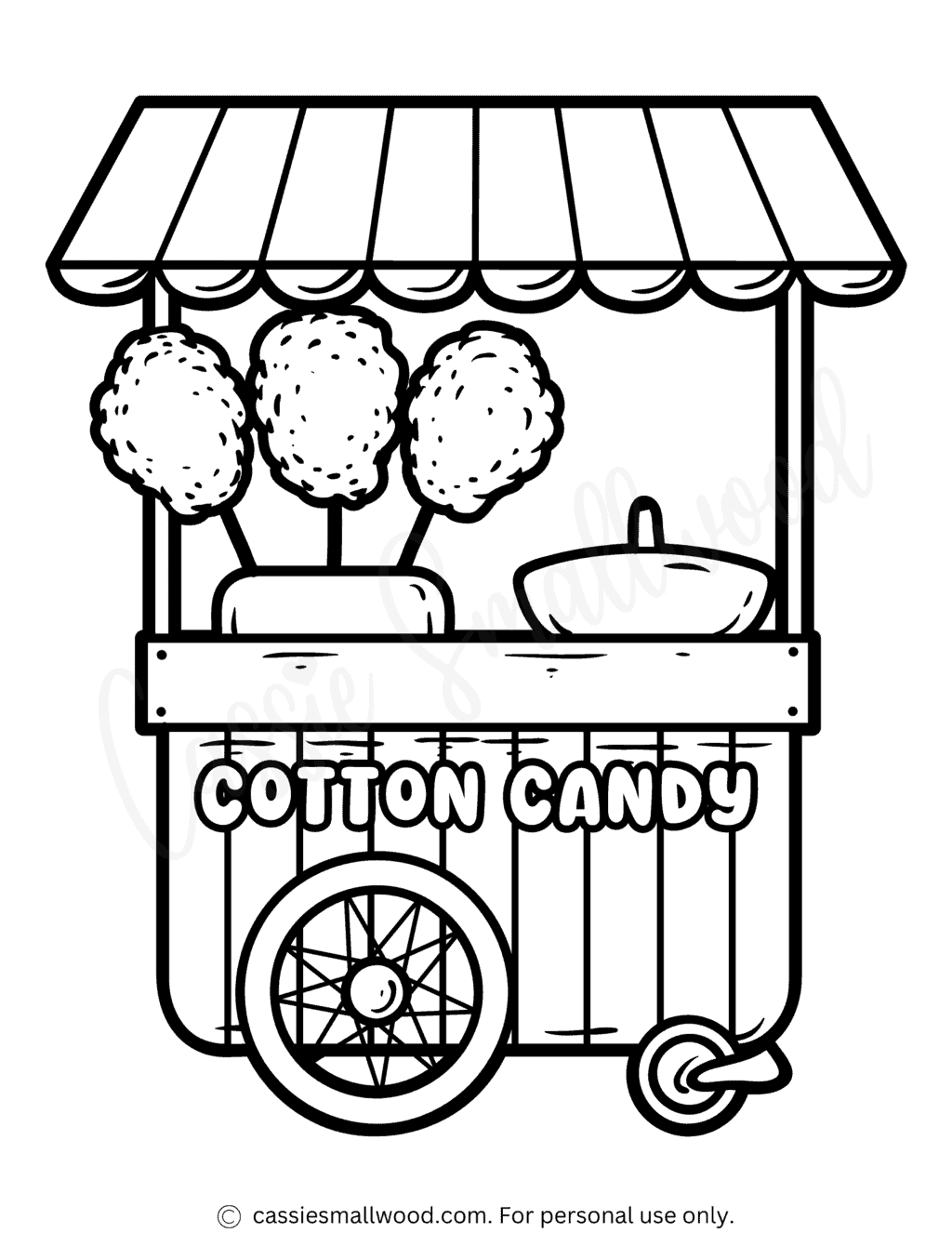 THE CUTEST Candy Coloring Pages Cassie Smallwood