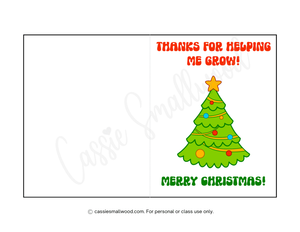 cute-funny-teacher-christmas-cards-free-printable-cassie-smallwood for Free Printable Holiday Cards Pdf Cute & Funny Teacher Christmas Cards (Free Printable) - Cassie Smallwood for Free Printable Holiday Cards Pdf