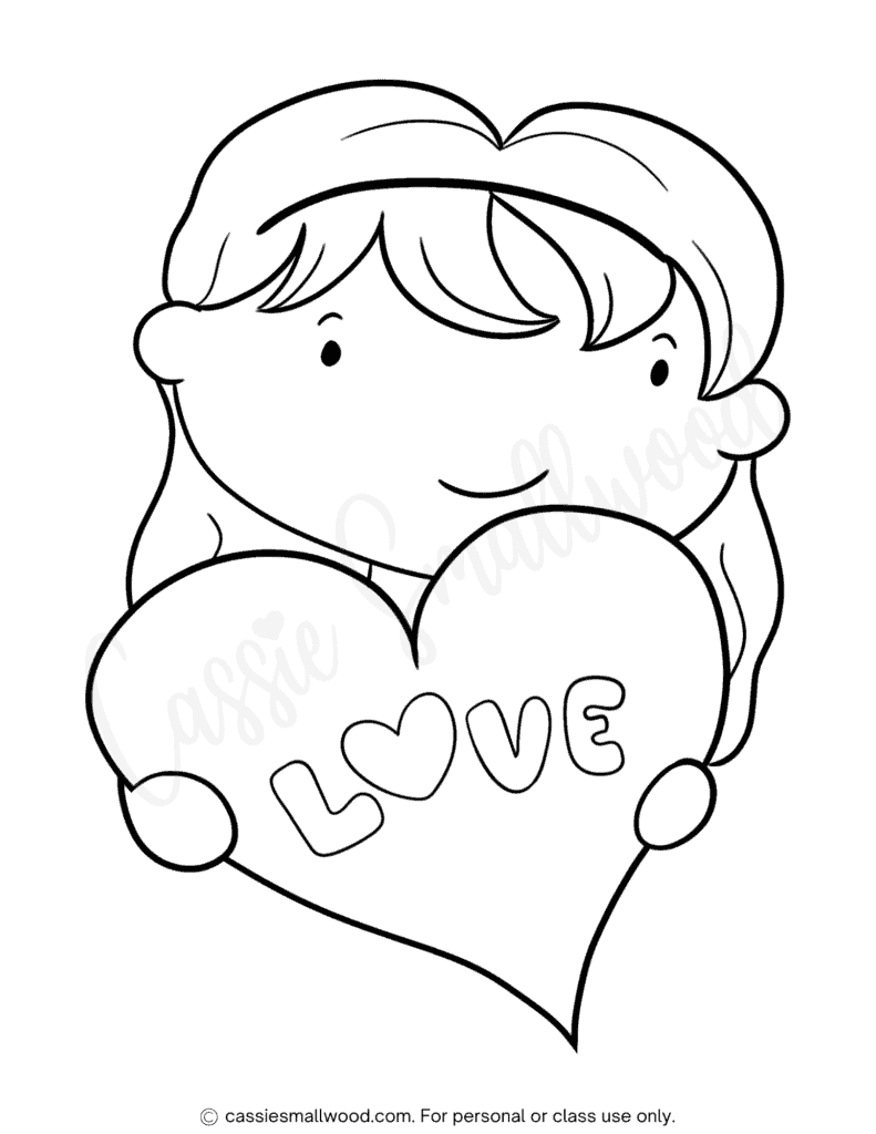 Cute Coloring Pages For Your Girlfriend Best Free Printable Coloring