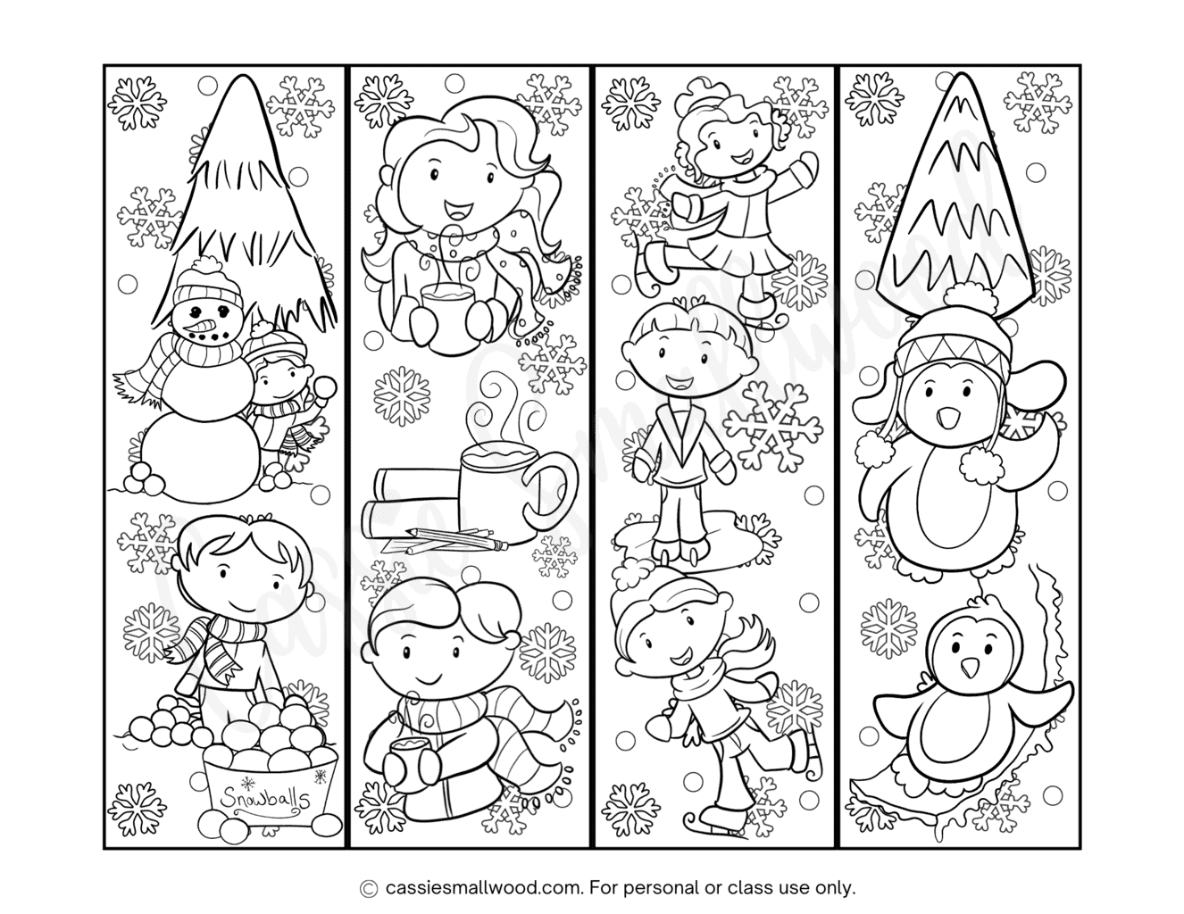 92 CUTE Free Printable Bookmarks - Cassie Smallwood