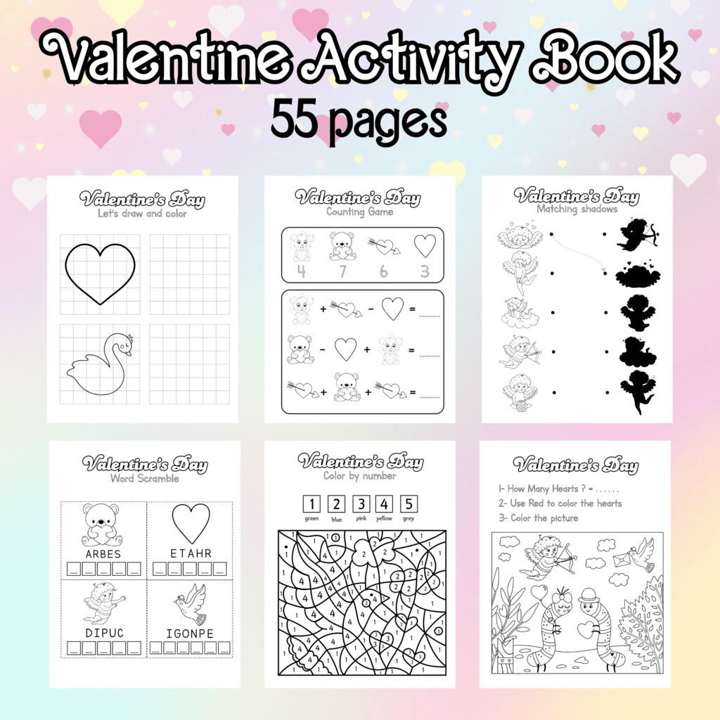 100 Ridiculously Cute Free Printable Valentine Bookmarks - Cassie Smallwood