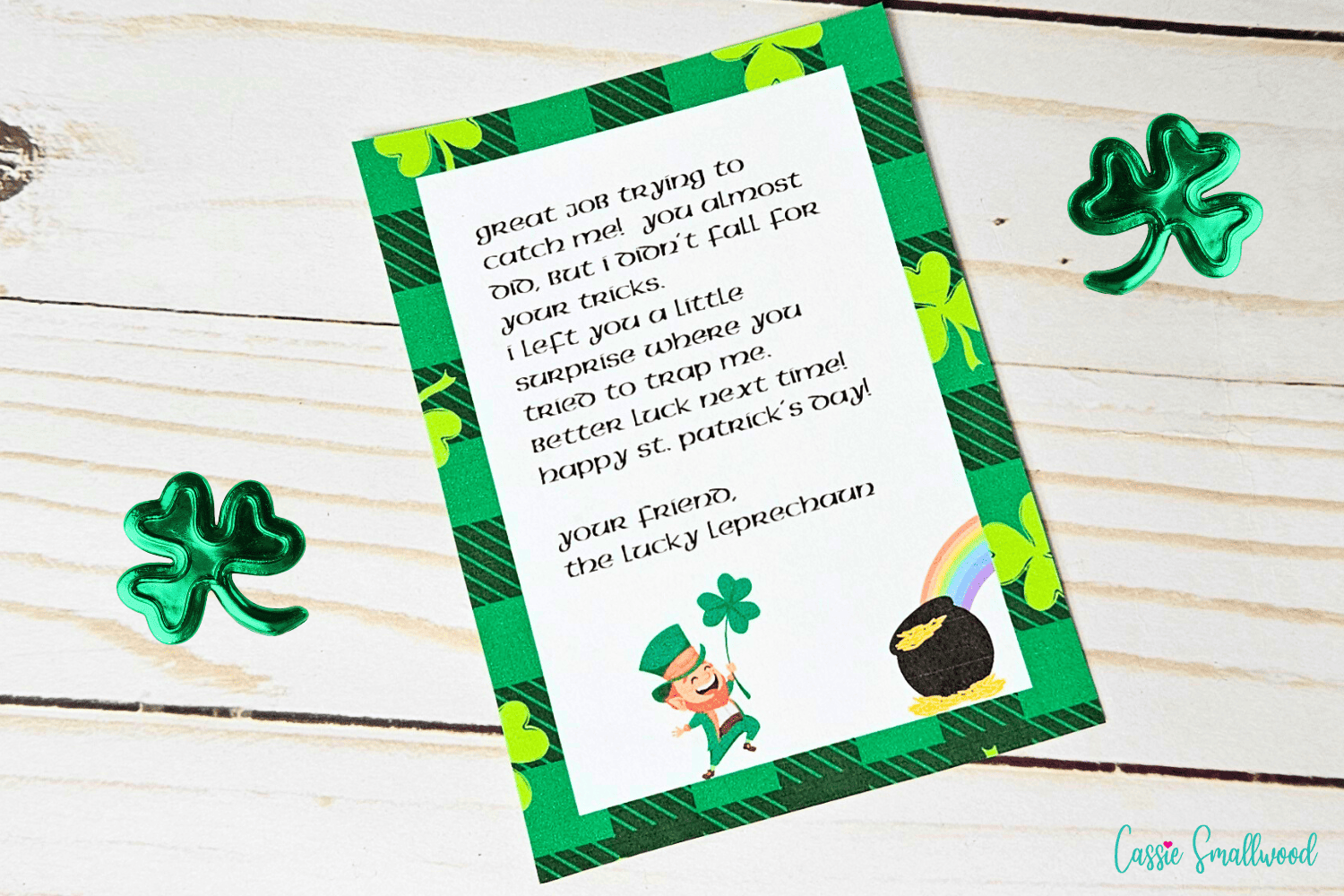 4 Funny Free Printable Leprechaun - 12