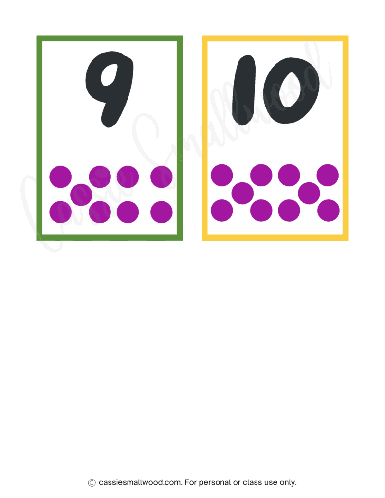 counting numbers 1-10 flashcards free printable pdf, dot counting math flashcards for kids, preschool numbers flashcards, pre k number flash cards